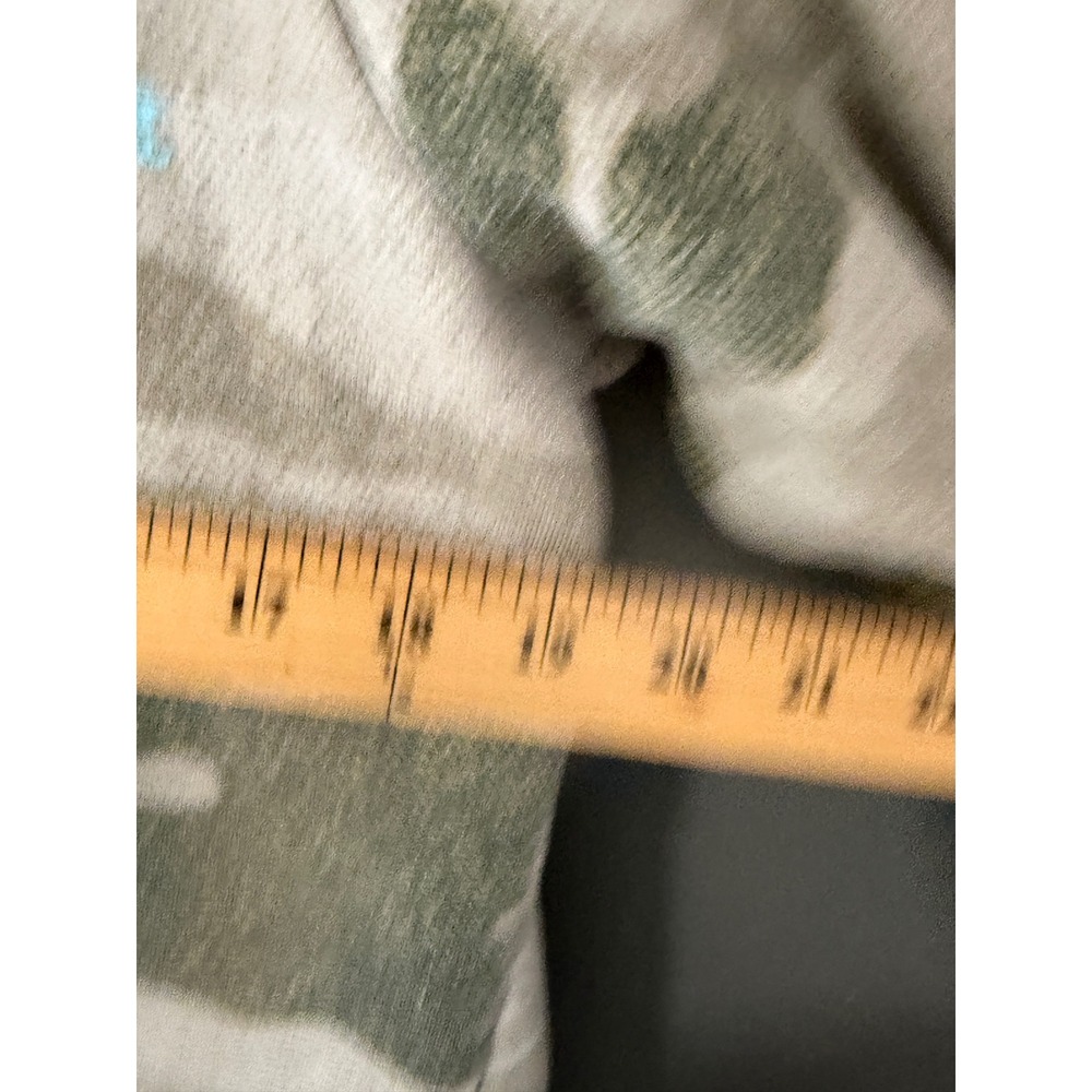 Cabelas Womens Camo Hoodie M Regular Hunted Hunting Graphic Sweatshirt Baby Blue - Picture 6 of 8